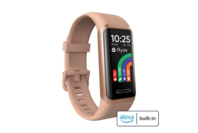 Ryze Elevate Smart Watch With Alexa Pink + Black