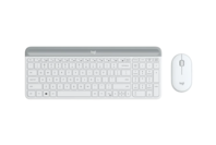 Logitech MK470 Slim combo Wireless Keyboard and Mouse - Off White