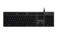 Logitech G512 Carbon Lightsync RGB Mechanical Gaming Keyboard GX Red Linear