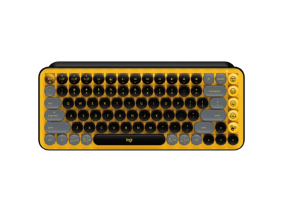 920 010577   logitech pop keys wireless mechanical keyboard with customizable emoji keys   blast 1