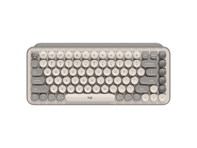 920 011226   logitech pop keys wireless mechanical keyboard with customizable emoji keys   mist 1