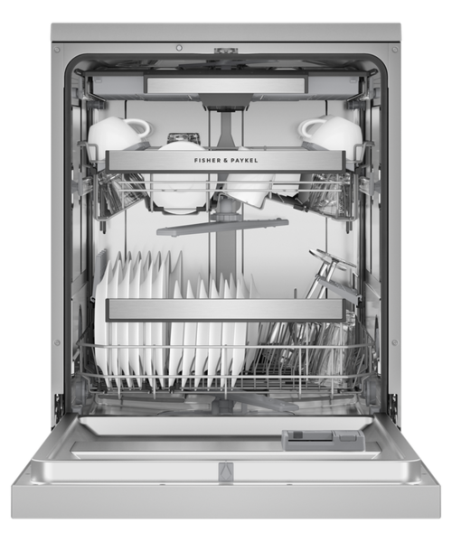 Dw60fc4x2   fisher   paykel series 7 freestanding sanitising dishwasher stainless steel %283%29