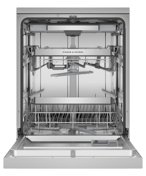 Dw60fc4x2   fisher   paykel series 7 freestanding sanitising dishwasher stainless steel %282%29
