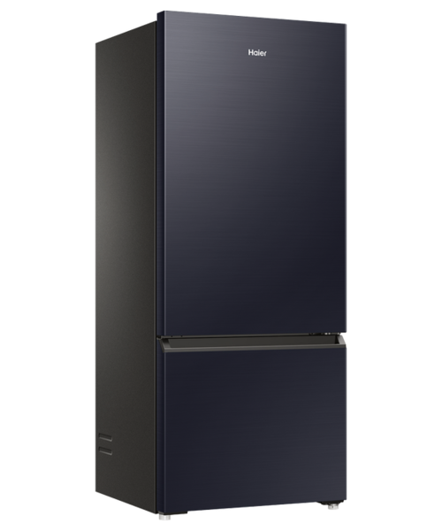 Hrf420bc   haier bottom mount fridge freezer 433l black %283%29