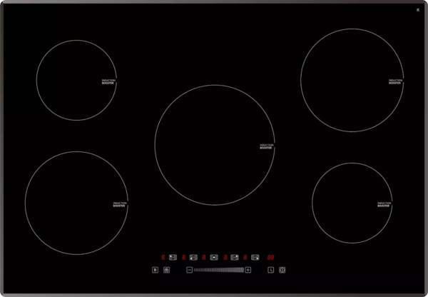 Ed ic755   eurotech 75cm black glass induction cooktop 1