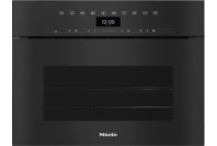Miele DGC 7440 HCX Pro Handleless Compact Steam Combination Oven Obsidian Black