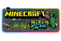 Minecraft RGB Gaming Mousepad Mouse Pad - Blast