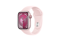 Apple Watch S9 GPS + Cellular 41mm Pink Case - Light Pink Sport Band - M/L
