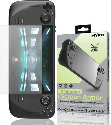 Nyko steam deck anti glare screen armor   screen protector   protection 1