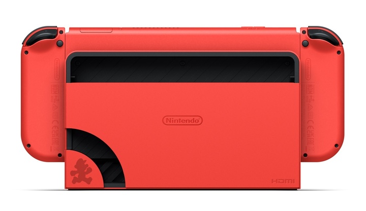 Nintendo switch console oled model   mario red edition 6