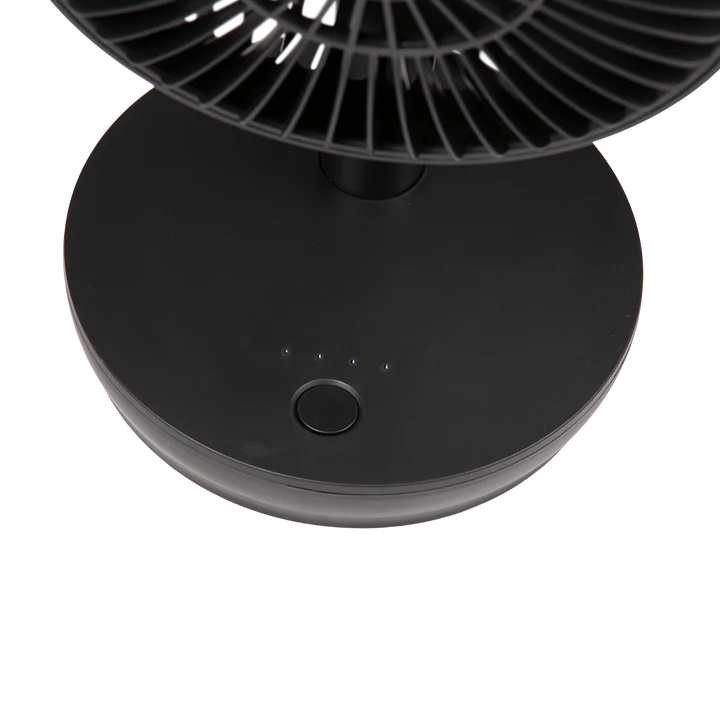 Gcpdf150b   goldair rechargeable 15cm desk fan   black 4