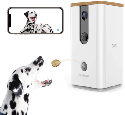 4687779   dogness smart cam treater   pet treat dispenser with camera 1