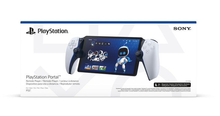 Sony playstation portal portable psp handheld remote player for ps5 box