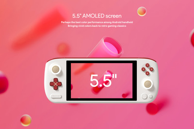Ayaneo pocket air handheld gaming pc console 8g 256g   retro white 5
