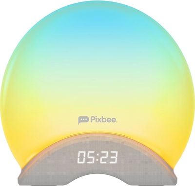 Pxb 103l   pixbee illumi smart sleep alarm clock with dynamic lighting and soothing sounds %281%29