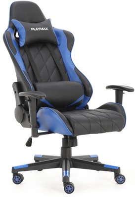 Pegcbb   playmax elite gaming chair blue black %286%29