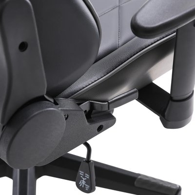 Pegcgb   playmax elite gaming chair steel grey black %288%29
