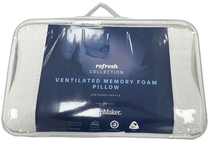 30000762   sleepmaker refresh contour pillow
