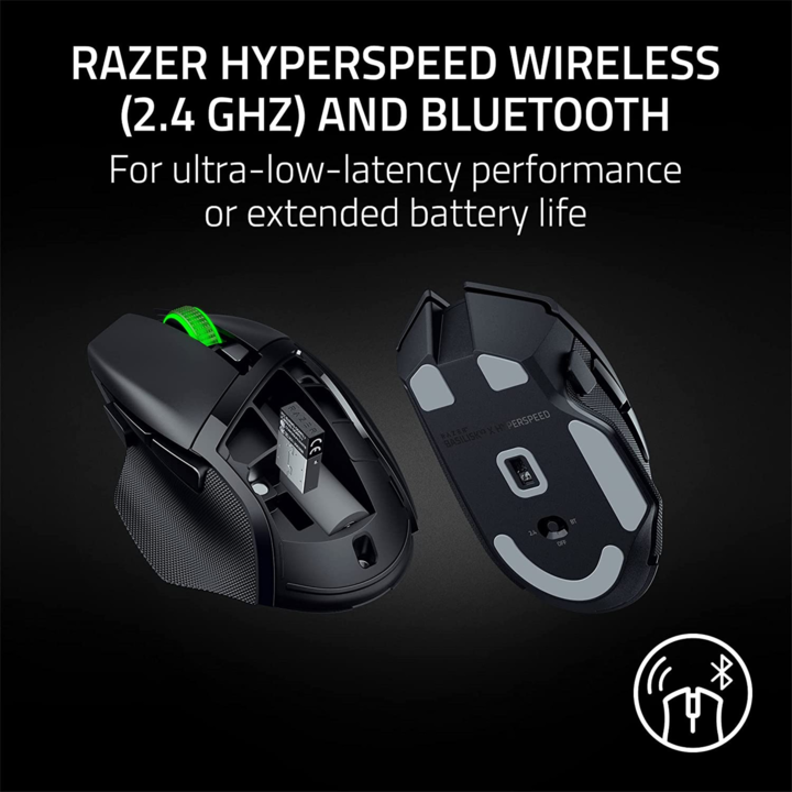 Rz01 04870100 r3a1   razer basilisk v3 x hyperspeed wireless ergonomic gaming mouse %2810%29