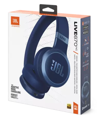Jbllive670ncblu jbl live 670nc wireless on ear noise cancelling headphones blue3