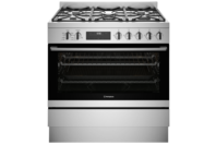 Westinghouse 90cm Dual Fuel Freestanding Oven Stainless Steel