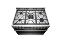 Westinghouse 90cm Dual Fuel Freestanding Oven Dark Stainless Steel