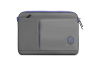 STM Blazer 2023 Laptop Sleeve - For Macbook Pro/Air 16" - Grey - Removable Adjustable shoulder Strap