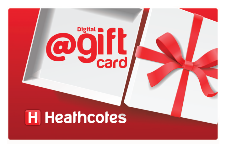Heathcotes digital gift card