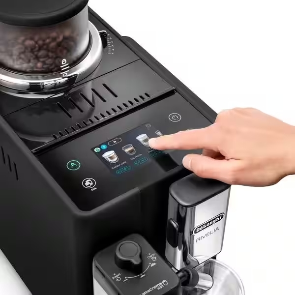 Exam44055b   de'longhi automatic coffee machine rivelia onyx black %282%29
