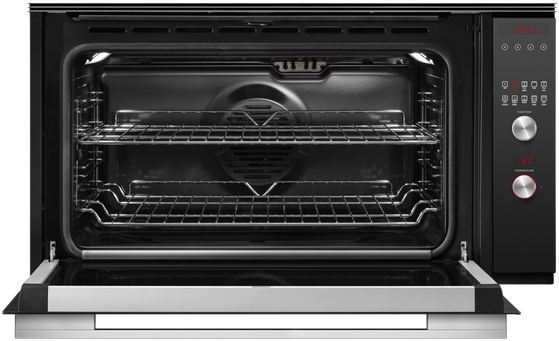 Ob90s9mepx4   fisher   paykel 90cm 9 function self cleaning oven stainless steel %282%29