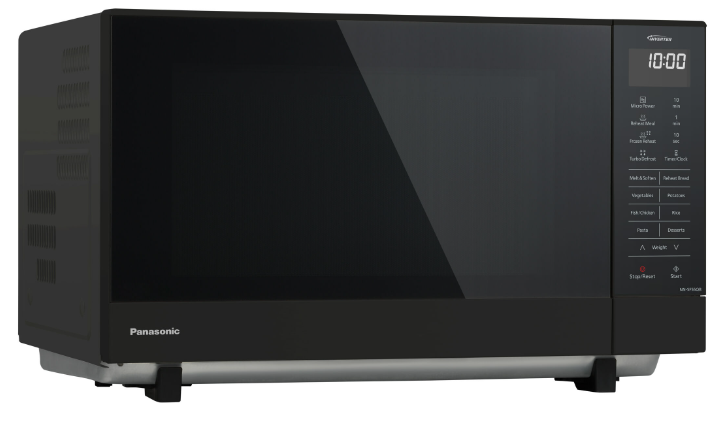 Nn sf56qbqpq panasonic 27l microwave 1000w flatbed inverter black %281%29
