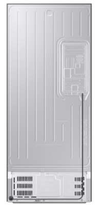 Srl4200s samsung 427l bottom mount fridge freezer silver %289%29