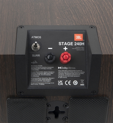 Jbl240hblk   jbl stage 240h 2 way 4.5 inch dolby atmos surround sound speaker pair black %285%29