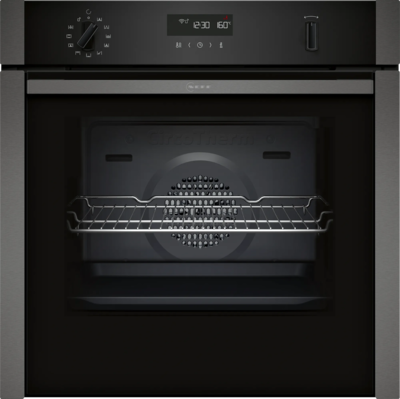 B5avm7ag0a   neff 60cm pyrolytic built in oven with steam function   graphite grey %281%29