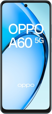 Oppo a60 5g ocean blue front lock up