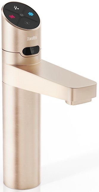 H5e783z05nz   zenith hydrotap g5 bcs elite plus brushed rose gold filtered boiling  chilled   sparkling tap