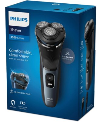 S314400 philips series 3000 rotary shaver %284%29