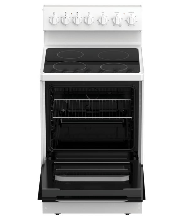 Hor60s4cerw1 haier 60cm freestanding range with ceramic element   h300 series %283%29