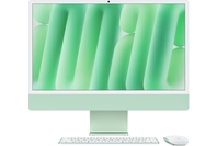 Apple 24-inch iMac with Retina 4.5K display: M4 chip with 10-core CPU and GPU, 16GB, 256GB SSD Green