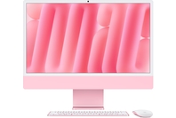 Apple 24-inch iMac with Retina 4.5K display: M4 chip with 8-core CPU and GPU, 16GB, 256GB SSD Pink