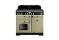 Falcon Classic 100 Deluxe Olive Green Chrome - Dual Fuel/Gas