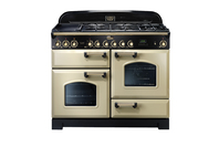 Falcon Classic 110 Deluxe Cream Brass - Dual Fuel/Gas
