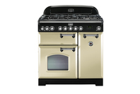 Falcon Classic 90 Deluxe Cream Chrome - Dual Fuel/Gas