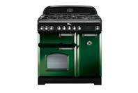 Falcon Classic 90 Deluxe Racing Green Chrome - Dual Fuel/Gas