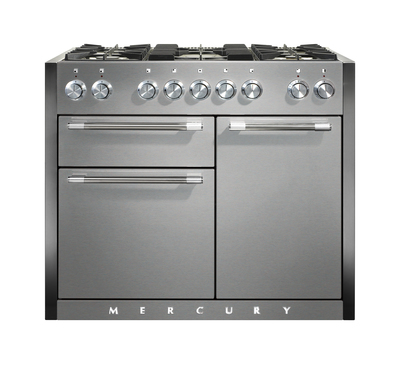 Rs16812 mercury 1082 dual fuel in stainless steel with polished stainless steel trim