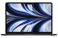 Apple 13-Inch MacBook Air: Apple M2 Chip With 8-Core CPU and 10-Core GPU, 16gb, 256gb - Midnight - CTO