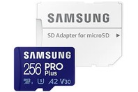Samsung Micro SD Card 256GB Pro Plus With Adapter