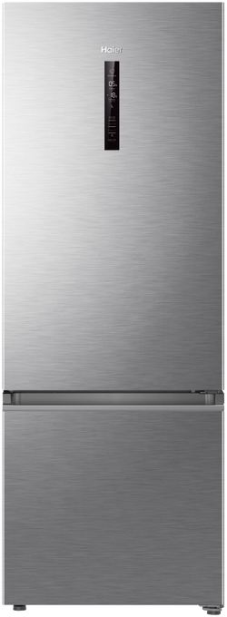 Hrf346bs   haier 334l 500 series bottom mount fridge freezer satina %281%29