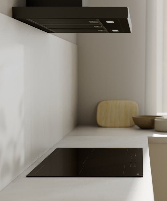 Hc90bmb2   haier 90cm 600 series box chimney wall rangehood black %282%29