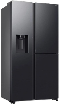 Srs6250s   samsung 627l side by side food showcase fridge freezer dark stainless %282%29